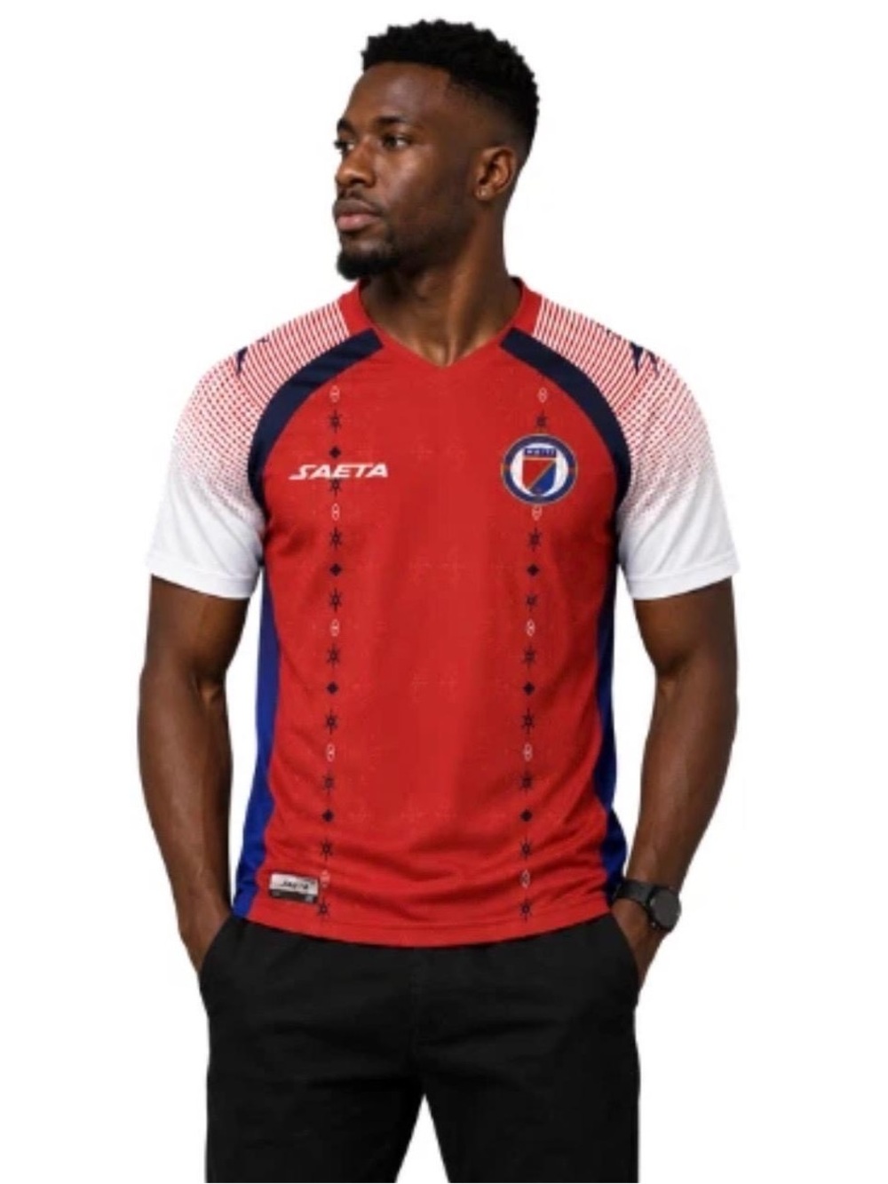 New Red Haiti Soccer Jersey World Cup 2026